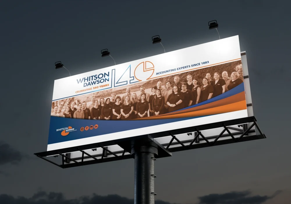 Night Billboard With Light Mockup (Large)